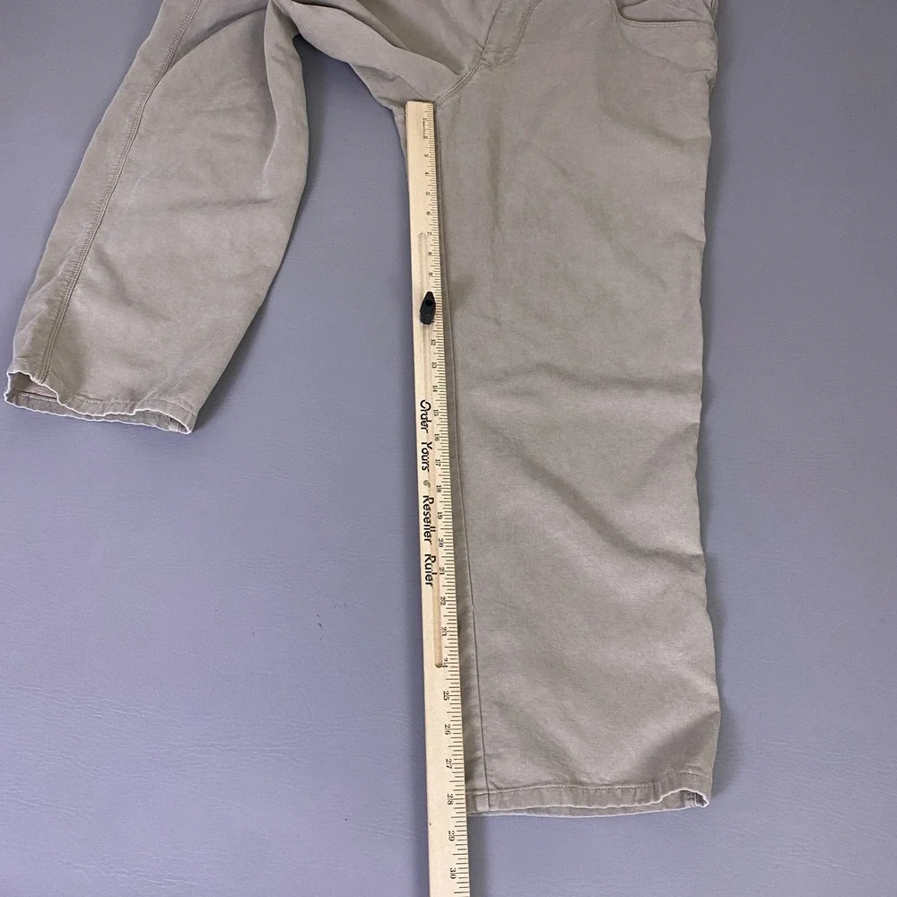 Tommy Bahama Pants Men's Size 35 Tan Khaki Tencel Cotton Blend Relaxed Chino EUC